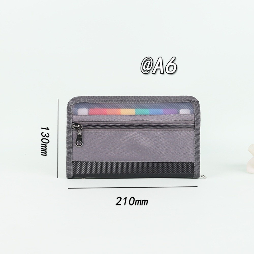 Expandable Accordion File Folder 13 Pockets - 13ポケット拡張式ファイルフォルダー。13層構造で大容量。A4サイズ、レターサイズに対応。虹色のドキュメントケース。試験用紙にも最適。