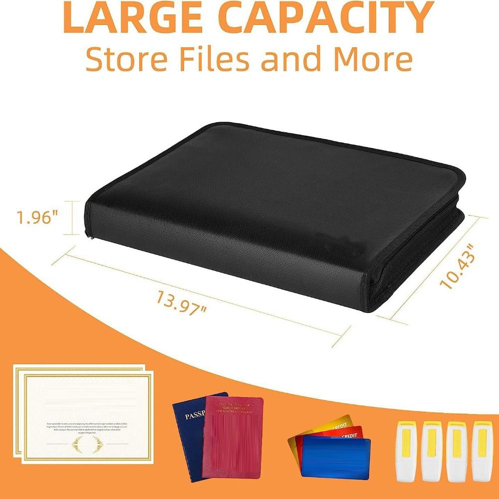 13ポケットのジッパー付きアコーディオンファイルオーガナイザ - Expandable Accordion File Folder 13 Pockets のレビューと価格