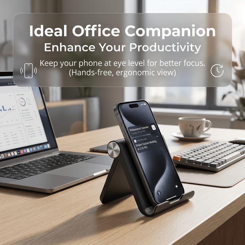折りたたみ式携帯電話スタンドホルダー ポータブル携帯電話スタ - Desk Accessories のレビューと価格