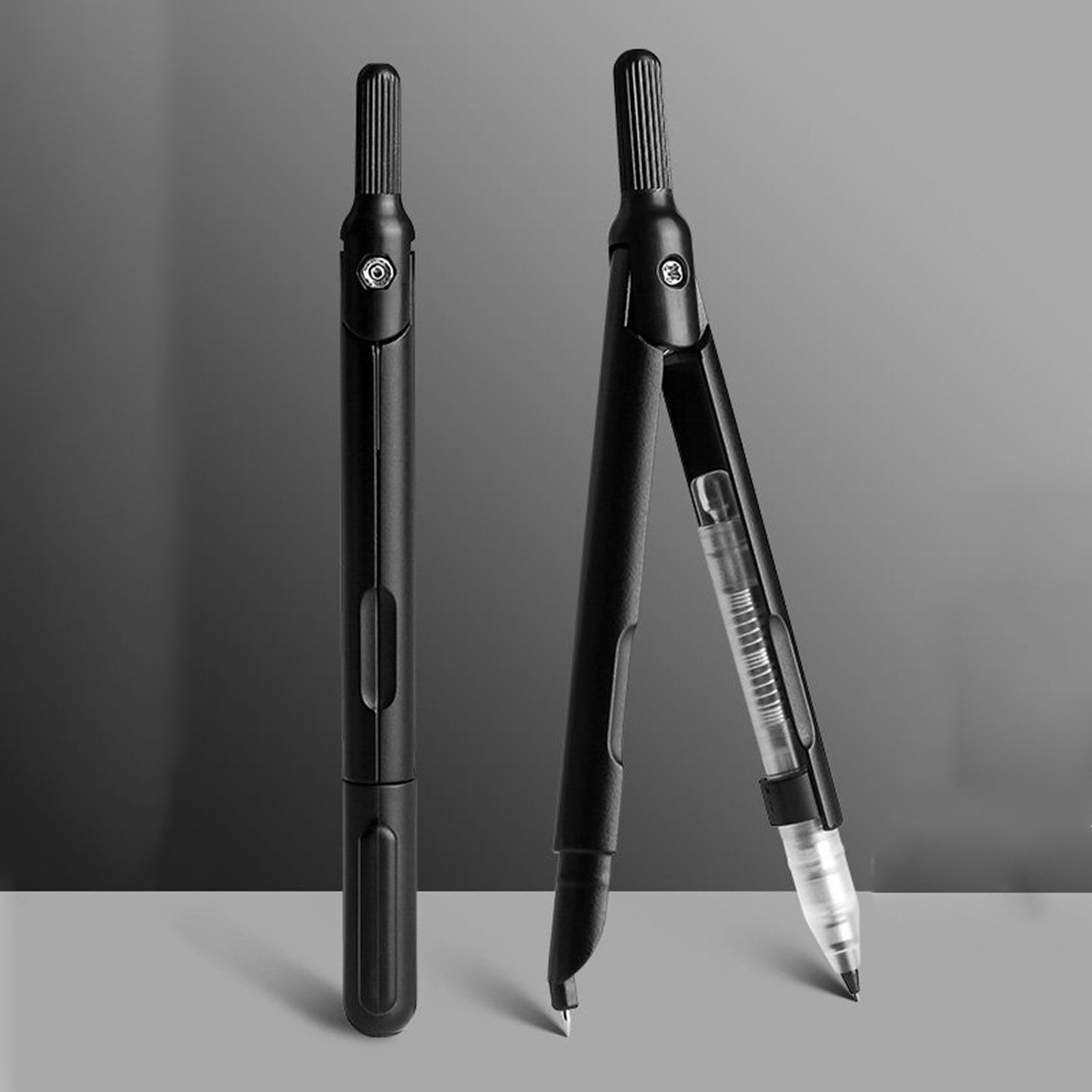 コンパスセット金属製プロフェッショナルリードリフィル消しゴム - Math Geometry Set With Compass のレビューと価格