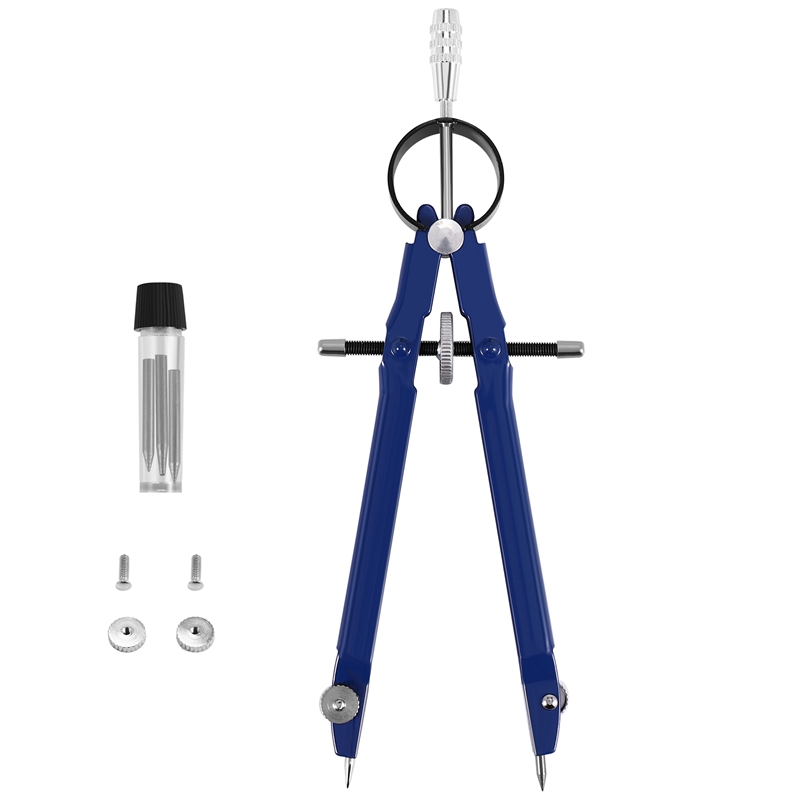 4個入り X(プロ仕様コンパス、ロック付きコンパス幾何学セッ - Math Geometry Set With Compass のレビューと価格