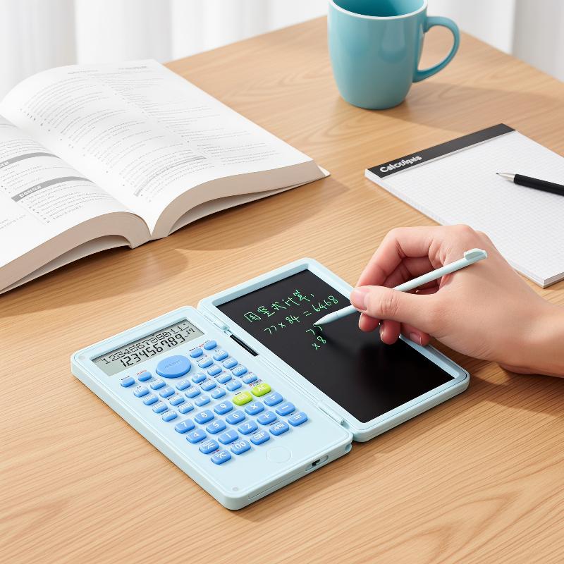 携帯型2-in-1科学計算機、折りたたみ式LCDライティング - Scientific Calculator For Secondary School のレビューと価格